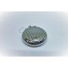 pilulier argent bicolore