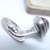 boutons de manchettes argent dannois