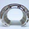 superbe bracelat argent de la marque Fendi vintage