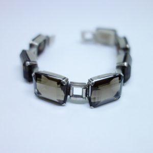 bracelet quartz fumé
