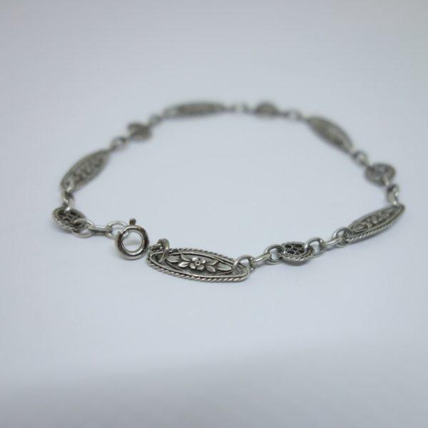 bracelet argent maillon original