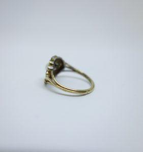 bague or art nouveau