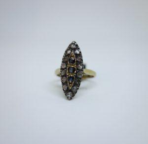 bague or marquise