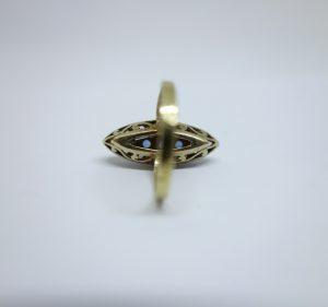 bague or marquise