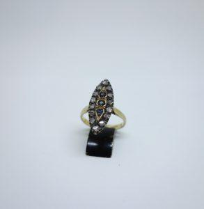 bague or marquise