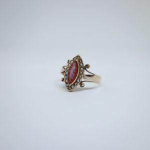 bague camée agate