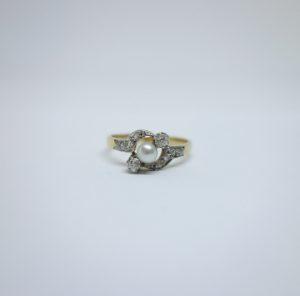 bague or art nouveau