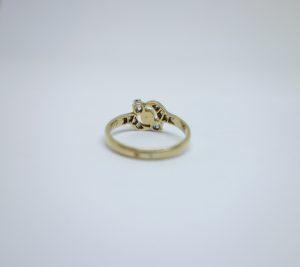 bague or art nouveau
