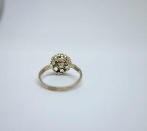 bague en or rose époque 1900