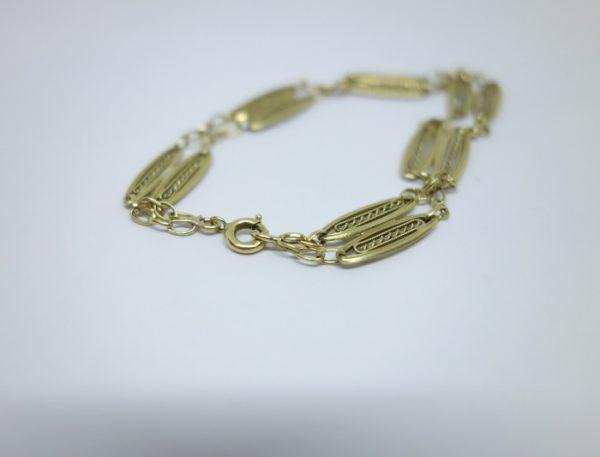 bracelet or filigrané