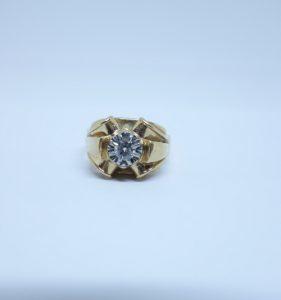bague or et diamant 1925