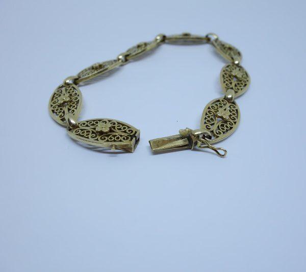 bracelet or maillon olives 1920