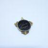 pendentif or et portrait émaillé limoges