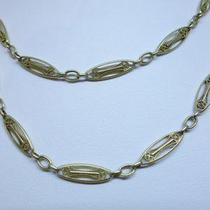 chaîne de montre femme or