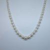 collier fermoir or et chute de perles de culture