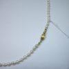 collier fermoir or et chute de perles de culture