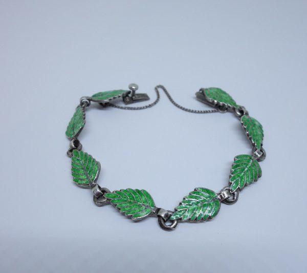 bracelet argent mexicain émaillé