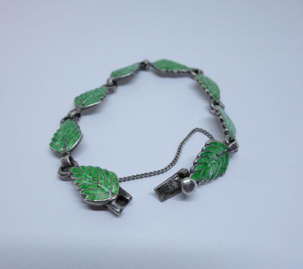 bracelet argent mexicain émaillé