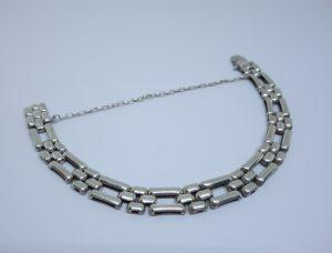 bracelet maillon grille 1930