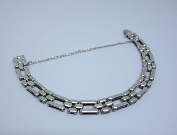 bracelet maillon grille 1930