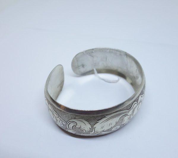 bracelet argent façon jonc ouvert 1925