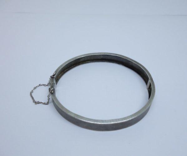 bracelet argent jonc 1925
