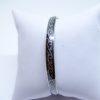 petit bracelet argent niellé