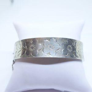 bracelet argent anglais