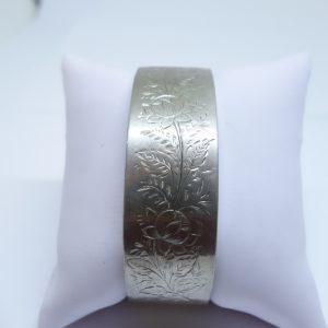 bracelet jonc argent ancien