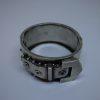 bracelet argent anglais façon ceinture 1893