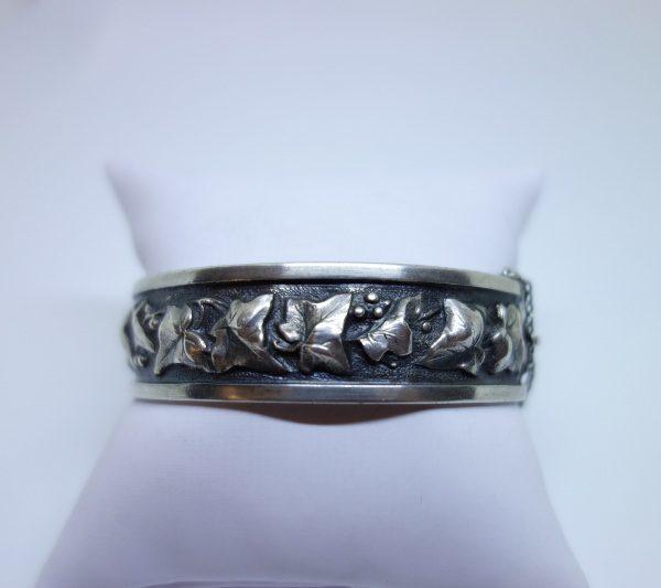 bracelet argent art nouveau français