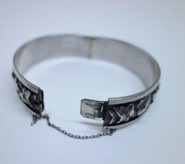 bracelet argent français art nouveau