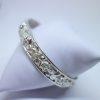 bracelet jonc argent français rare art nouveau