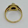 Bague or façon dôme et diamant – Image 4