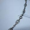 collier argent maillon ancien ajouré