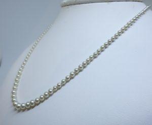 collier perles imitation 1900