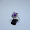 bague argent améthyste 1930