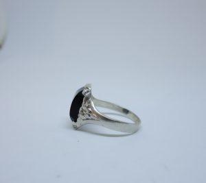 bague argent onyx 1925