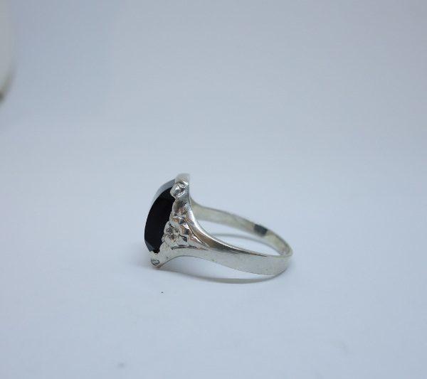 bague argent onyx 1925