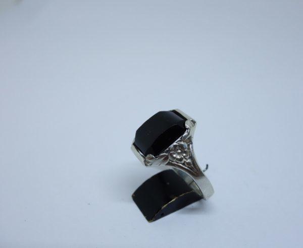 bague argent onyx 1925