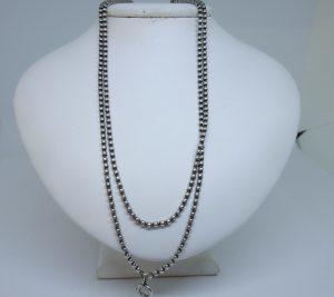 chaîne de montre argent femme