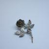 broche argent 1940