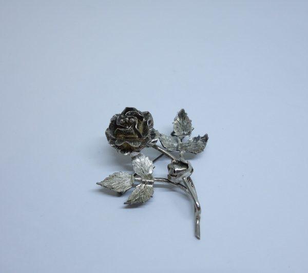 broche argent 1940