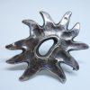 broche argent art déco signée René Delavan