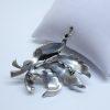 broche argent pavage marcasites 1930
