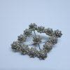 broche argent orientaliste