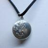 pendentif argent porte-photo art nouveau 1900