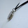 pendentif argent anglais pour cheveux 1880