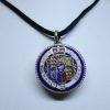 pendentif argent anglais pour cheveux