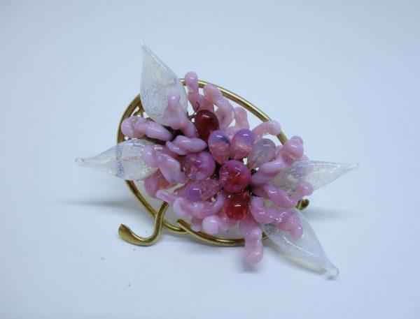 broche ancienne style Murano